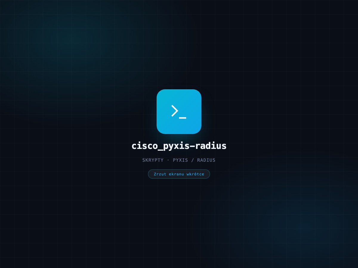 cisco_pyxis-radius